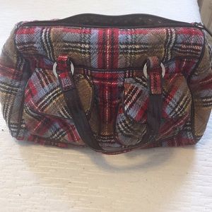 Vera Bradley Plaid Fabric Purse